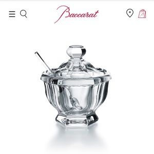 Baccarat HARCOURT MISSOURI JAM JAR, NEW IN BOX